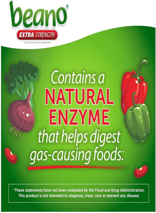 Beano Food Enzyme Dietary Supplement Tablets - 100 ct, Pack of 2 - Image 3